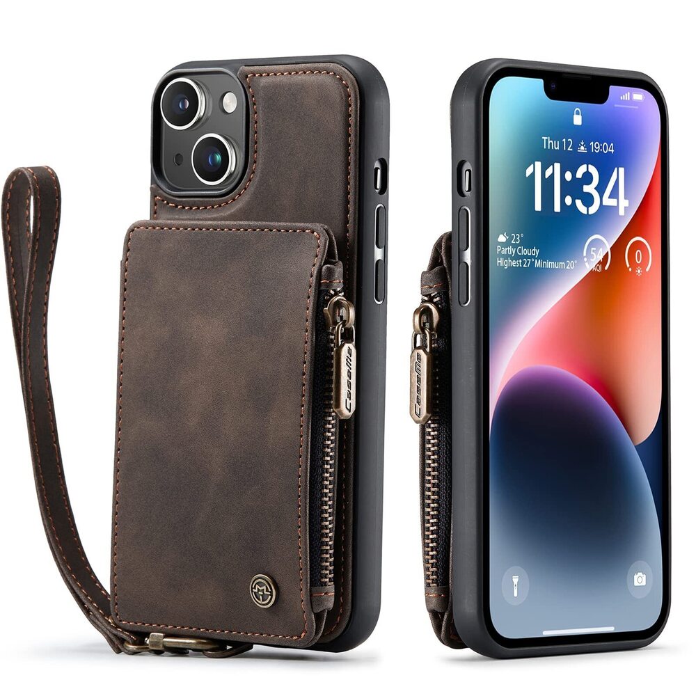 6696 for iPhone15 Plus Case with Card Holder [RFID Blocking] and 3 Card